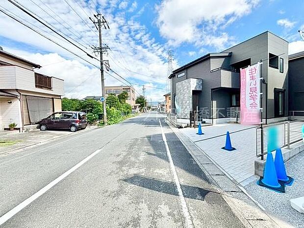 西側公道約8m北側公道約6m