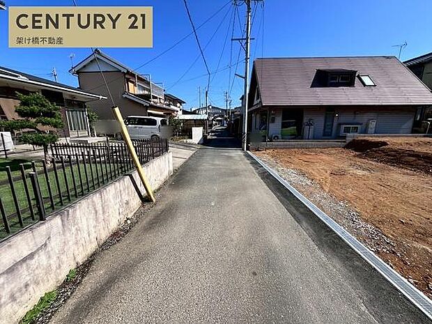 前面道路幅員約3.8m