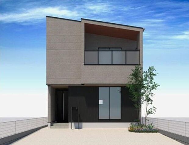 外観完成予想パースです。