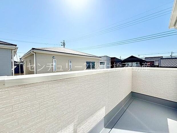 【南向きバルコニー】別角度