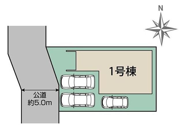 ●駐車3台可能！