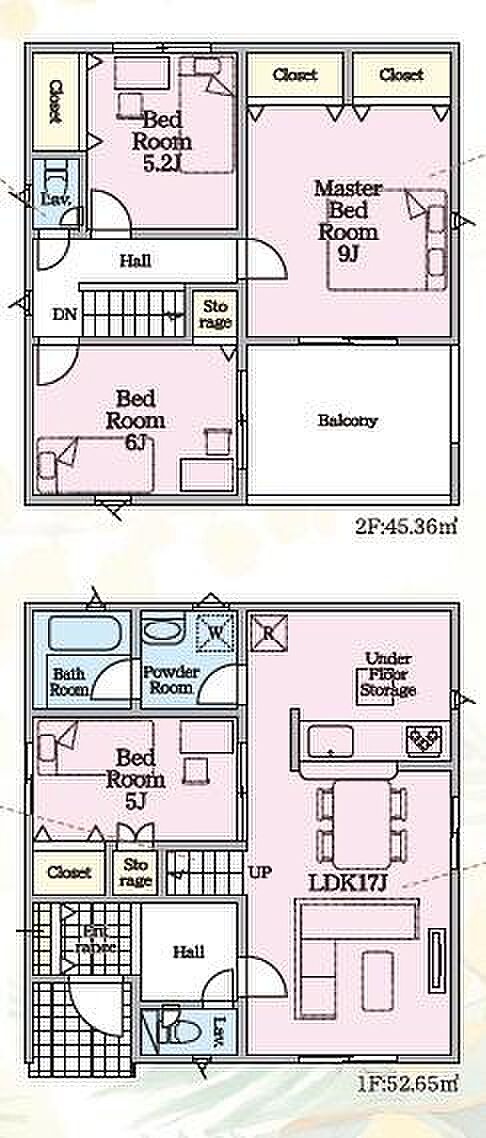 【3号棟】敷地面積148.80平方メートル（45.01坪）・建物面積98.01平方メートル（29.64坪）