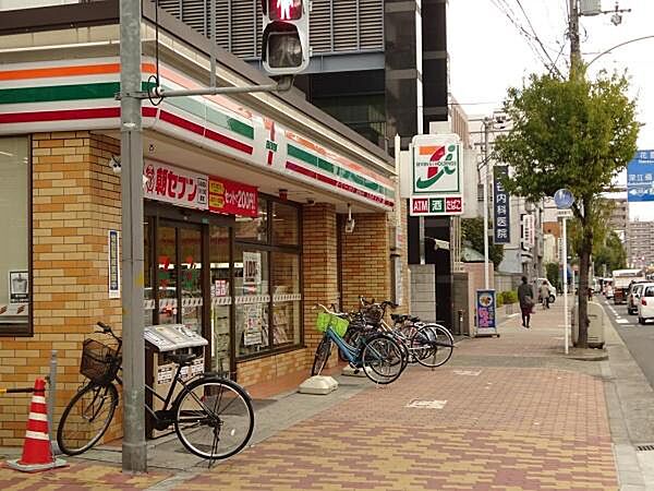 セブンイレブン大阪新深江駅北店まで346m、近くて便利～セブン‐イレブン～「食品ロス削減」「プラスチック対策」CO2排出量削減」など環境に配慮した商品が多数あります