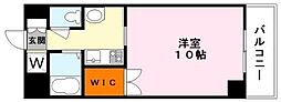 太陽ハイツ南草津3 1Kの間取図画像
