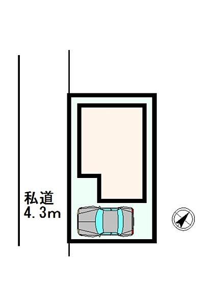 4LDKの中古戸建てです。収納スペースが随所に設けられており、お荷物の多いご家族にも安心の間取りとなっております。南西道路に加え、北・北西側が現況駐車場のため陽当たりも良好です。