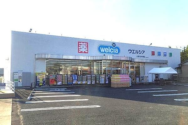 ウエルシア上尾大谷本郷店まで822m、医薬品から日用品まで揃うウエルシアが近く、調剤薬局も併設されているため、いざという時に頼りになります。