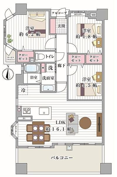 間取り：327002853984