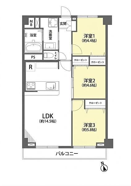 間取り：323000486076