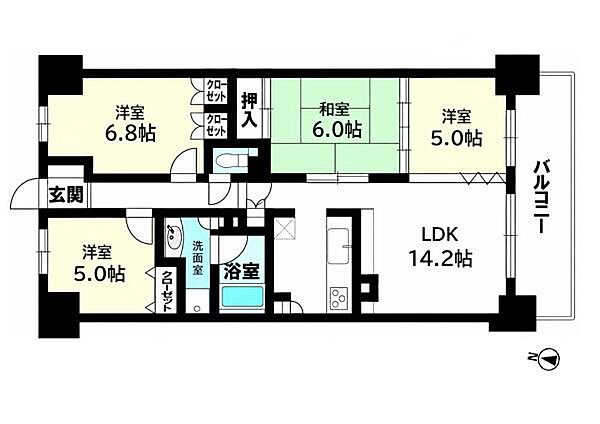 間取り：323000538461
