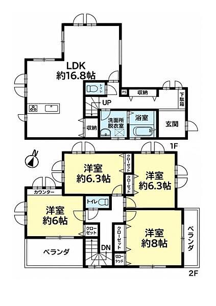 間取り：323000561495