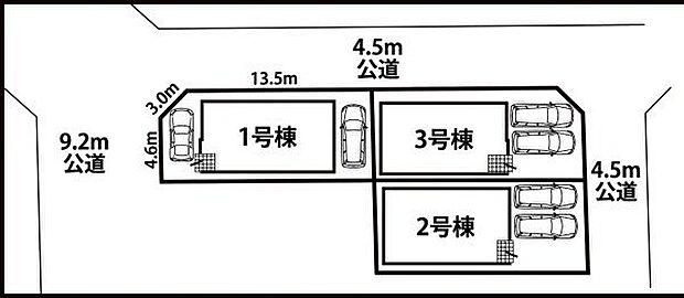 2027年1月完成予定!全3区画の新築分譲住宅が登場!