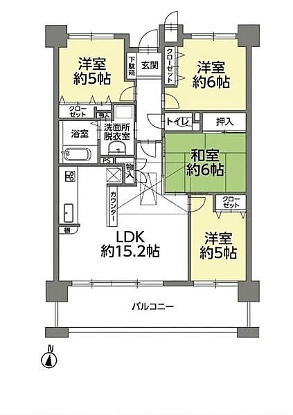 間取り：323000486136