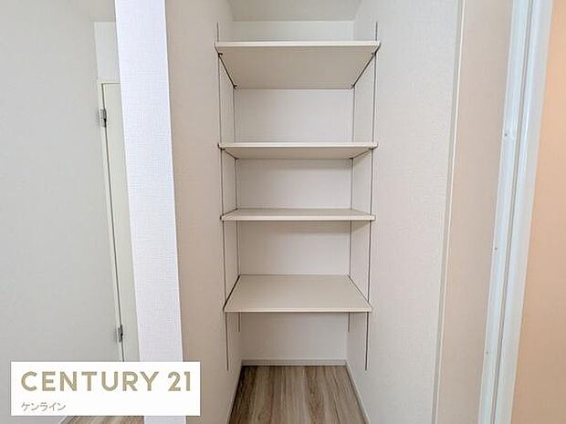 収納力と機能性に優れた使いやすい洗面室