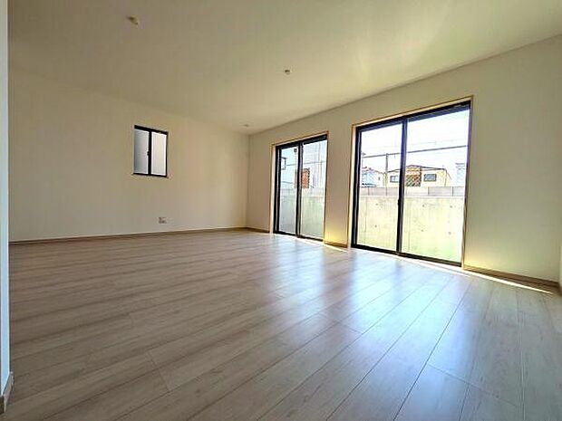 開放感のある広がりを感じる空間です。