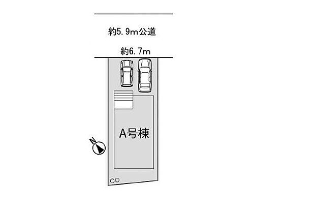 天白区島田黒石4期　並列2台駐車可能♪