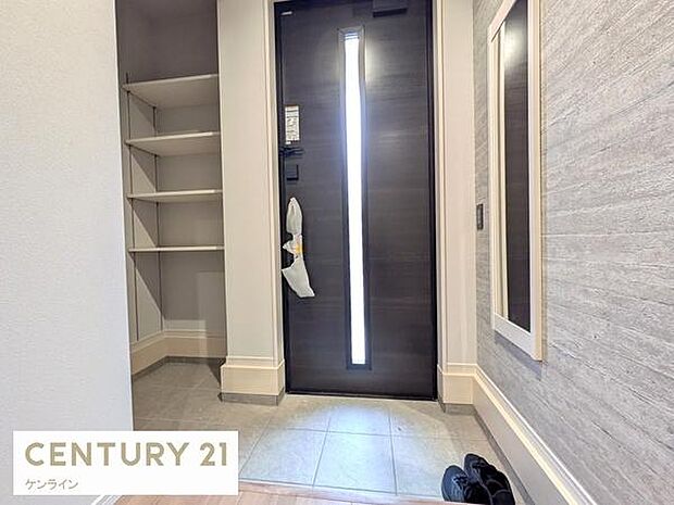 大容量のシューズインクローク