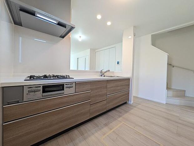 収納充実も充実した17.12帖のLDK。