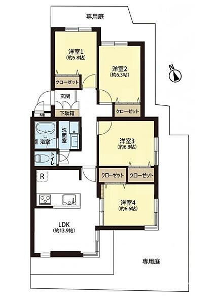 間取り：323000486085