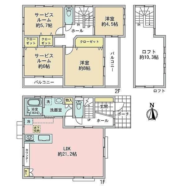 間取り：334000245528