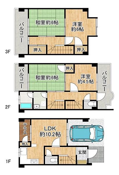 間取り：328000625503