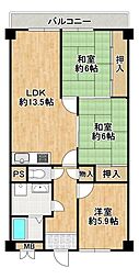 南海狭山コーポ1号棟