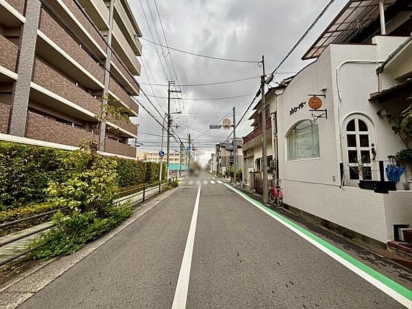 北側道路です！