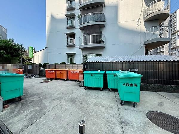 ゴミ置場です。