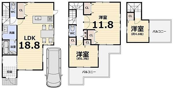 間取り：327002961679