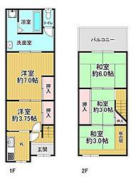 堺市北区東雲東町2丁目 中古テラス