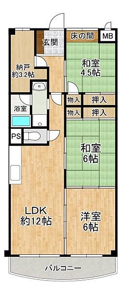 間取り：327002320107