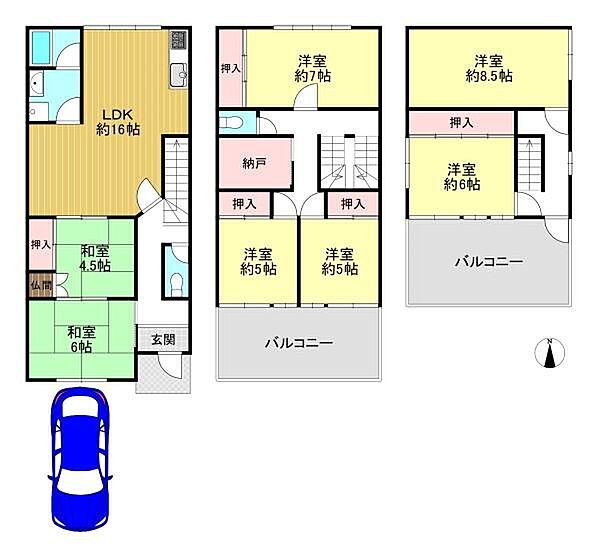 間取り：326000270417