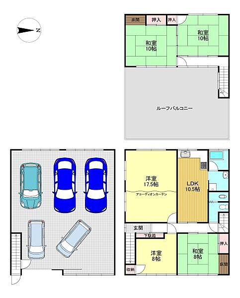 間取り：326000272364