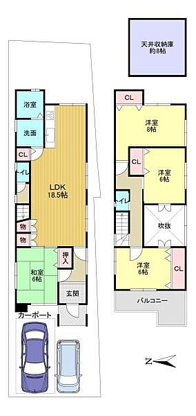 間取り：326000248830