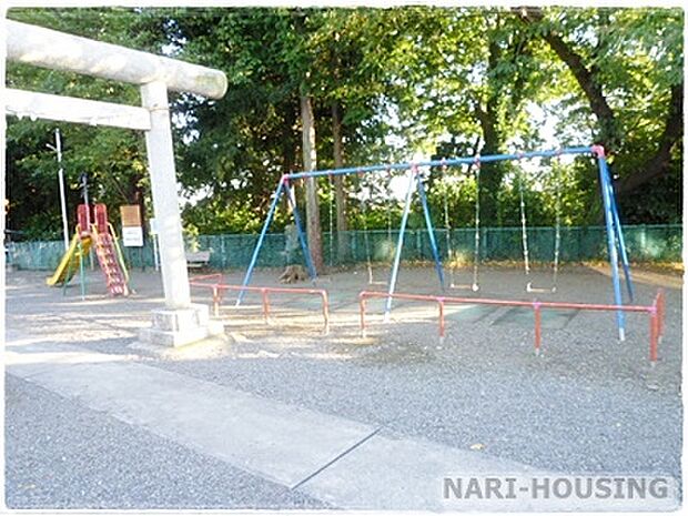 昭島市立福島神社児童遊園まで508m