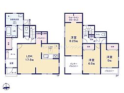 リーブルガーデン 瑞穂町箱根ケ崎 新築 全2棟 2号棟