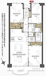 西武拝島ハイツ4号棟
