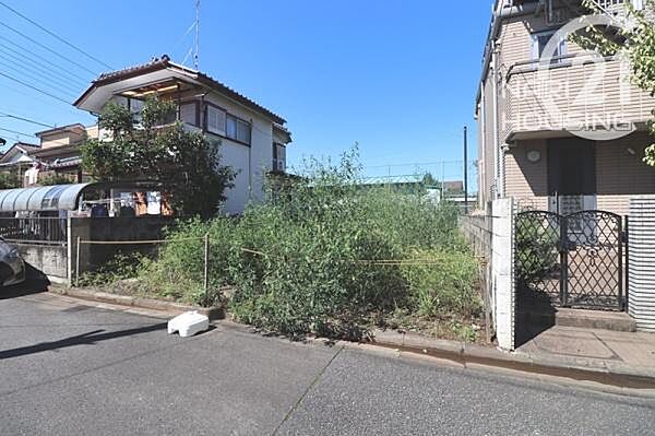 前面道路含む現地写真です