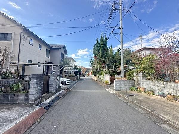 前面道路を含む現地写真