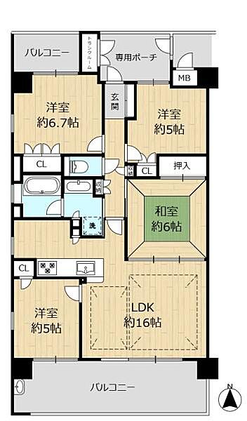 間取り：329000139458