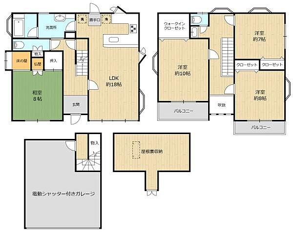 間取り：329000141525