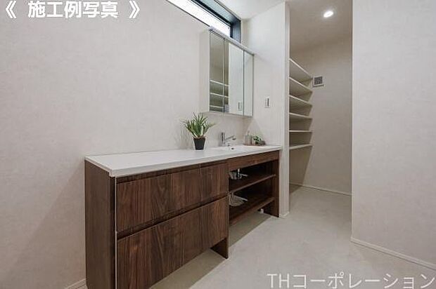 洗面室施工事例