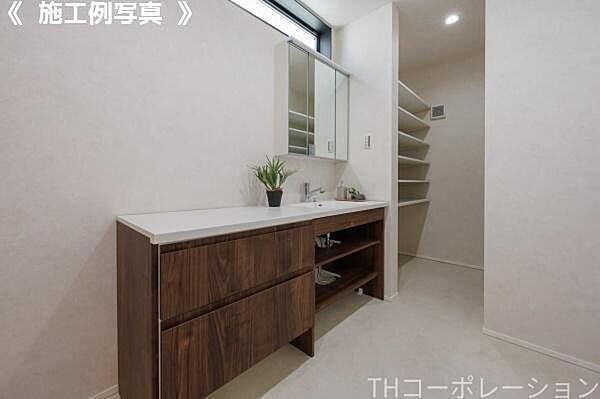 洗面室施工事例