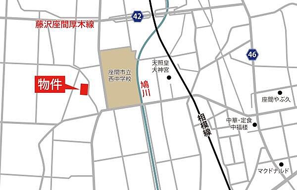 地図を拡大表示