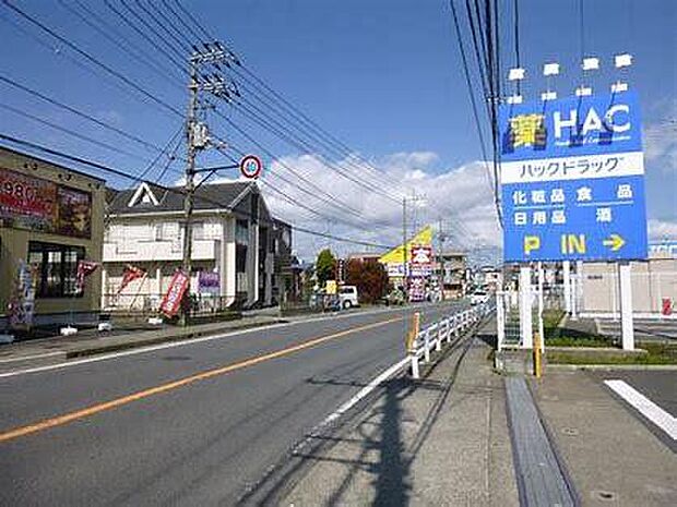 ハックドラッグ寒川店まで700m