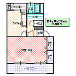 東大島マンション(南向き)のイメージ