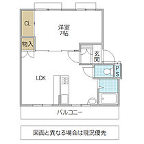 メゾン・ドゥ 103号室 ｜ 茨城県ひたちなか市大字津田（賃貸マンション1LDK・1階・40.08㎡） その2