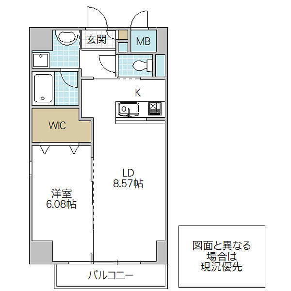 同じ建物の物件間取り写真 - ID:208009205854