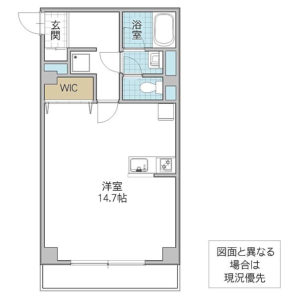 Central-Y 304号室｜茨城県水戸市中央(賃貸マンション1R・3階・38.25㎡)の写真 その2
