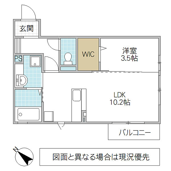 同じ建物の物件間取り写真 - ID:208010107335