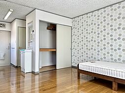 松山ハイツ A棟 201号室 2階ワンルームのリビング/ダイニング